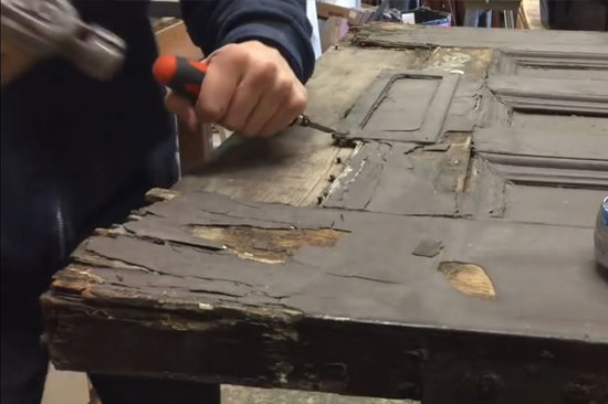 La Habra Heights-wooden-door-repair