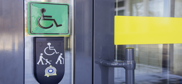 automatic handicap door opener in La Habra Heights